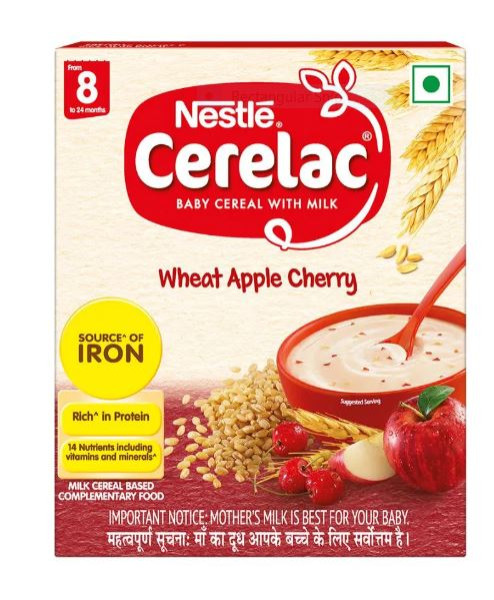Nestle Cerelac Baby General With Milk , Wheat Orange, 300g 